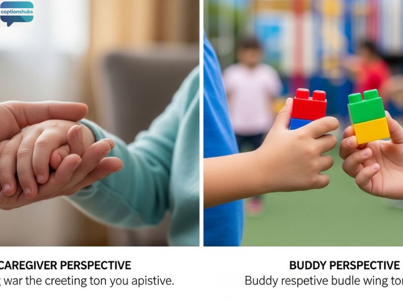Caregiver & Buddy Perspective Captions