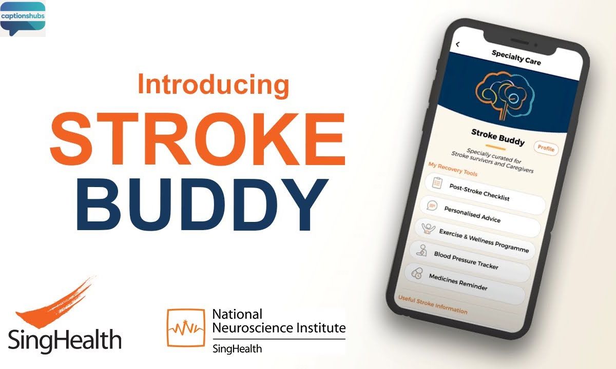 Stroke Buddy Captions Support Messages & Awareness Phrases