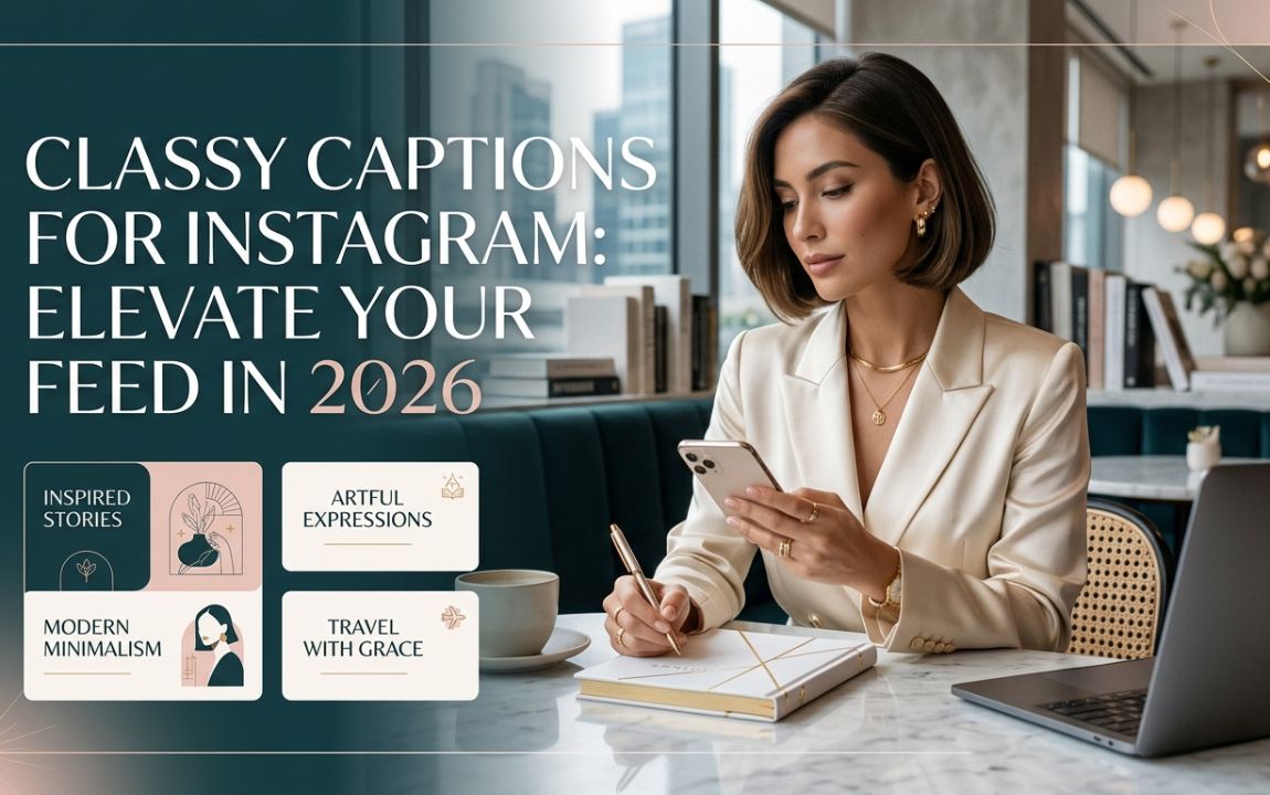 Classy Captions for Instagram Elevate Your Feed in 2026