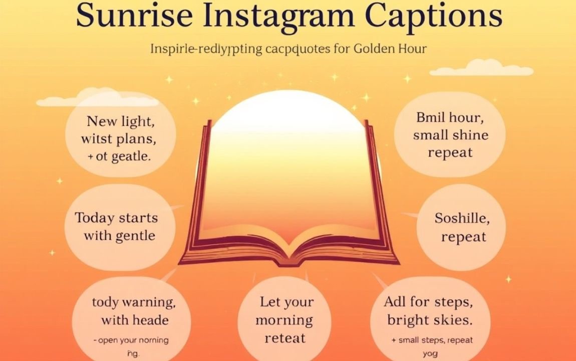 394+ Sunrise Instagram Captions Inspiring Quotes for Golden Hour